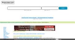 Desktop Screenshot of pracejobs.com