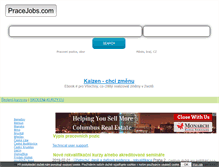 Tablet Screenshot of pracejobs.com